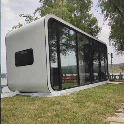 China Completely ready in pod amazing modern portable mobile cabin house facroty prefab houses camping house for sale