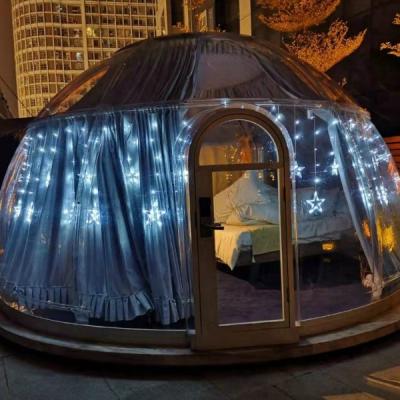 China Transparent PC Bubble House Prefab Dome Structure 360 ​​Views For Outdoor Adeventure for sale