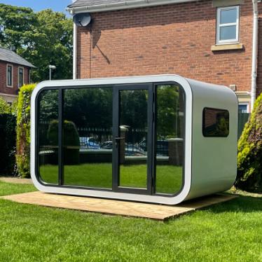 China Modern Light Steel Modular Steel Modular House Apartment Backyard Garden Backyard Garden Pod Office Home Luxury Pod for sale