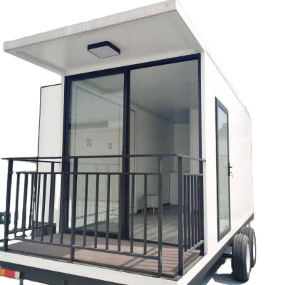 China Factory Mini Room Professional Prefab Cabin Mobile Home Prefab Apartment Cabin Office Supplier for sale