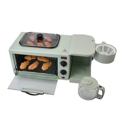 China Retro DL Oven Outdoor Ultimate Station All One Multi Function Double Sandwich 3 In 1 Multi Electric Machine Breakfast Maker for sale