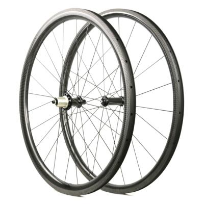 China Road Bikes Carbon Wheel Set 700c Bicycle 38 Mm Anvil Carbon Wheels Road Bike Carbon Wheelset for sale