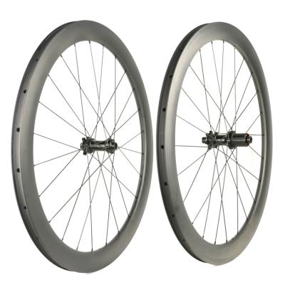 China Road Bikes Disc Brake Cheap Carbon 700c Wheels 25mm Width 50mm Depth Anvil Bicycle Carbon Wheelset for sale