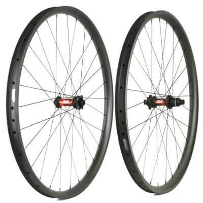 China Mountain Bikes MTB Carbon Wheels XC 240 Hub 36mm 29 Inch Width Asymmetric MTB Carbon Wheelset for sale