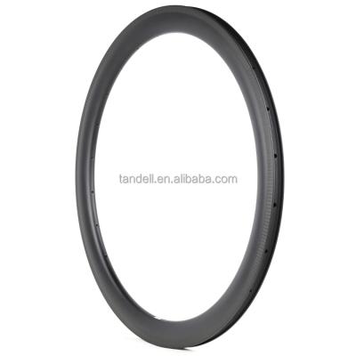 China Road Bikes Toray T800 Carbon Rims 50mm Wide Deep Rim Brake Bicycle 700c Carbon Road Bike Rims 18mm Wide for sale