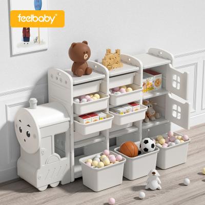 China Cheap Wholesale Modern Furniture Shelf Organizer Rack Covered Wagon Shape For With 5 Drawers Baby Closet Toy Storage Kids Children Cabinets for sale