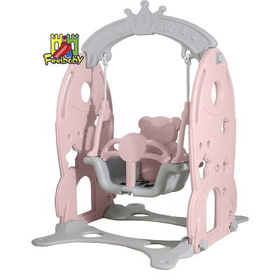 China Feelbaby New Design Cheap Outdoor Baby Playground Indoor Swing For Kindergarten for sale