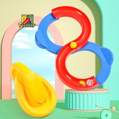 China Educational Plastic Children Kids Toys Montessori Integration Training Material Concentration Sensory Training Aids for sale