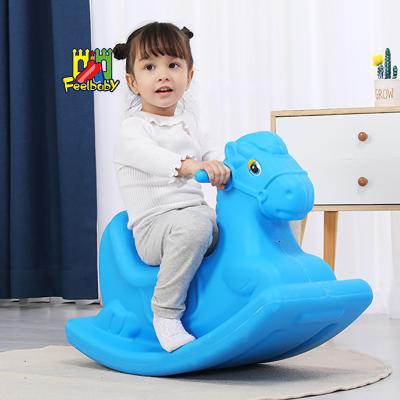 China Ride on the Toy Feelbaby Monochrome Rocking Horse for sale