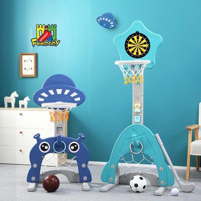 China 1-6 years where Feelbaby plays with the mini electr. indoor music game set 5 in 1 basketball hoop for sale for sale