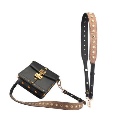 China 2020 Fashionable High Quality Adjustable PU Leather Bag Strap Replacement Straps For Handbags for sale