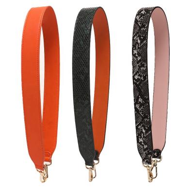 China Fashionable High Quality PU Leather Bag Straps Fashionable Colorful Cross Shoulder - Body Straps For Bag for sale