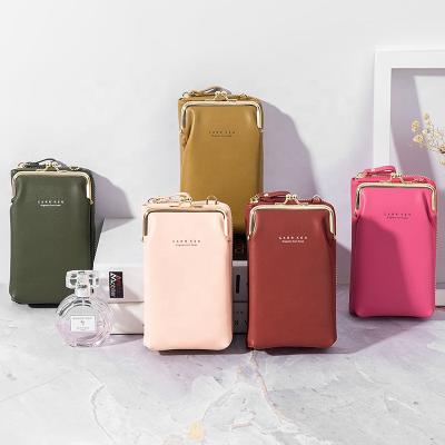 China High Quality With Cheap Price 2021 New Korean Women's Shoulder Fashion Phone Purse Cross - Multifunctional Body Bag Mobile Phone Bags for sale