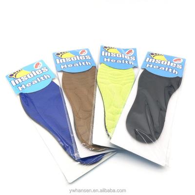 China eco-friendly & Ultra soft and comfortable unisex single flexible color sponge+ nonwovens shoe insole HS-wholesale for sale