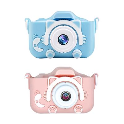 China New silicone cheap camera mini sleeve fun cartoon hot sale simulation kids birthday gift kitty kids camera for sale