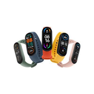 China Hot Selling MP3 Playback Amazon Sport M6 Smart Wristband Full Display Heart Rate Blood Oxygen Blood Pressure Monitor MI Band 6 Smart Watch for sale