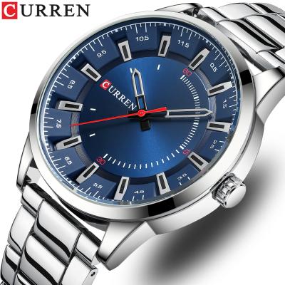 China CURREN 8406 Water Resistant Quartz Watches for Men Fashion Simple Luxury Brand Watches Waterproof Stainless Steel Wrist Watch for sale