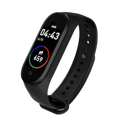 China Full Touch Automatic TFT Screen Waterproof Wristband Smart Watch Date M4 Heart Rate Monitor Fitness Tracker Smartwatch M4 for sale