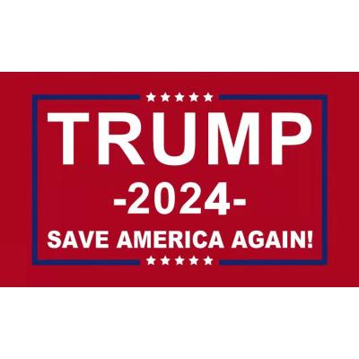 China Wholesale Education Trump For President Trump Flag Take Save America 2024 Trump Support 3x5 Feet Donald MAGA Red Republican for sale