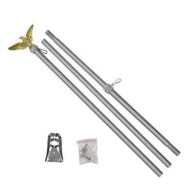 China Indoor Flag Pole Hanging Kits / Outdoor Aluminum Flagpole for sale