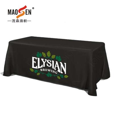 China Wholesale Price Europe High Quality 100% Polyester Transfer Printed Table Cloths for sale