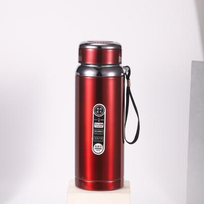 China 2021 Newest Minimalist LED Color Changing Thermoses Temperature Display Digital Water Thermos for sale