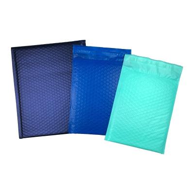 China Metallic Poly Bag Bubble Mailers Durable/Protective/Recyclable/Shock Resistance 8.5*12 Inch Blue Biodegradable Mailer for sale