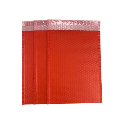 China Environmental Product Protective Foil Business Card Red Bubble Mailer Bull Logo Bubble Mailer Envelopes for sale