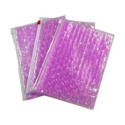 China Popular Wholesale Custom Logo Protective Product PVC Envelopes Zip Lock Bag for sale