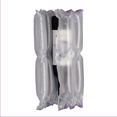 China Pe Material Shockproof Transparent Inflatable Air Fill Bags Packing Vacuum Fill Air Column for sale