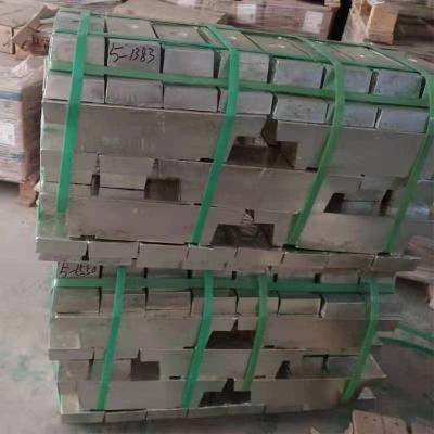 China Zinc 1/6 Factory Price High Purity 99.99% Zinc Ingot Raw Materials Zinc Metal Zn Ingot For Sale for sale