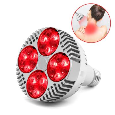 China Heater 48W 660nm 850nm Treatment Device Bulb Led Light Therapy Heater Deep Red Infrared Llamp for sale