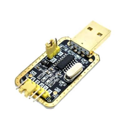 China New Diy-kit CH340G Upgrade Module Brush-plate TTL-Module - USB-To-Serial-port RS232 PL2303 for sale