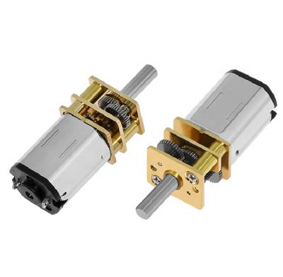 China Explosion Proof DC 3V/6V/12V GA12-N20 N20 Mini Micro Metal Gear Motor with Gear Wheel DC Motors for sale