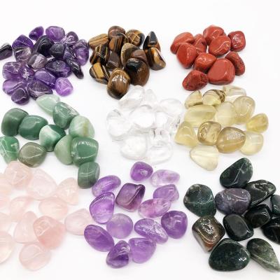 China Irregular China Tumble Stones Natural Amethyst Healing Stone Stone Home Decoration for sale