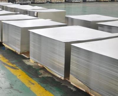 China SPTE Tinplate Food Grade Lacquer T3 Tin Free Steel Electrolytic Tinplate Sheet for sale