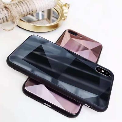 China High Quality Waterproof Beauty Mobile Phone Tempered Glass Phone Cover For iPhone 7 X 6 Plus for sale