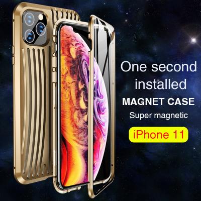 China 2020 New Design Cool Metal Material Cell Phone Cases Anti-broken Phone Case For iphone 11 Pro Max for sale