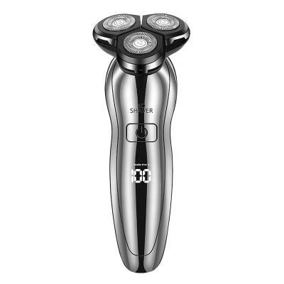 China Beauty in-1 Rechargeable Triple Blade Men's Electric Shaver Beard Nose Hair Trimmer Rotary Male 5 Shaver Kit USB Waterproof for sale