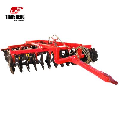 China Cultivate TIANSHENG Cultivating Heavy Duty 90HP 95HP 100HP 120HPtractor Equipment Compensate 28 Disc Harrow for sale