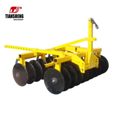 China TIANSHENG Farms Agriculture Machinery Equipment Tractor Mounted Cut Disc Harrow for sale