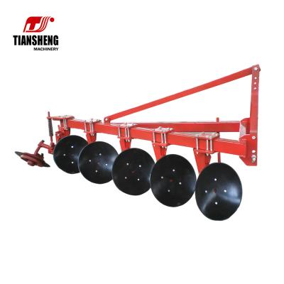 China Cultivate TIANSHENG professional made farm equipment high quality 5 disc plow for tractor for sale