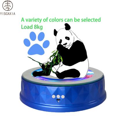 China Yiscaxia 23cm 8kg Rotating Intelligent Speed ​​Live Broadcast Photography Seven Colors 360 Regulation Turntable 23*6cm for sale