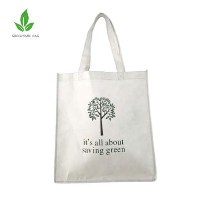 China 100% Biodegradable Corn Fiber Natural PLA Shopping Shopping Bag for sale