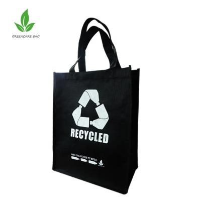 China Eco Friendly Recycled PET Handled Fabric Shopping Bag for sale