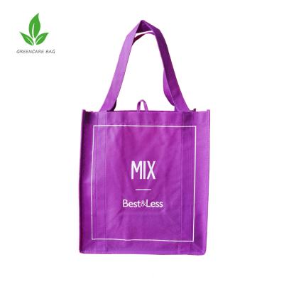 China High Quality Cheap Bottom Card Handled Customized Printing Plastic Shopping Bag for sale