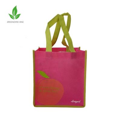 China 2017 New Design Recyclable Handled Nonwoven Bag With High Quality for sale