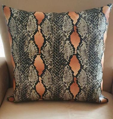 China Anti-Static Modern Animal Print Cushion for sale