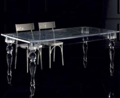 China Modern Design Adjustable Hot Selling Acrylic Dining Table Acrylic Coffee Table (Other) for sale