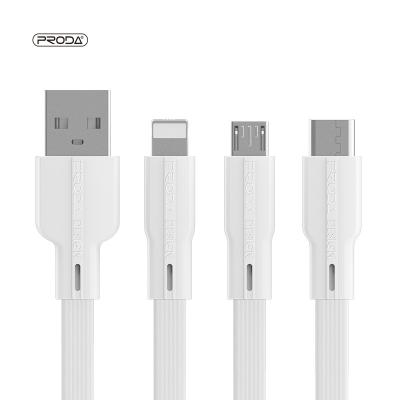 China Mobile Phone Proda Fons Series 2.1A Band Fast Charging Tangle Free Adapter Wildly Wire Compatibility Wholesale Price for sale